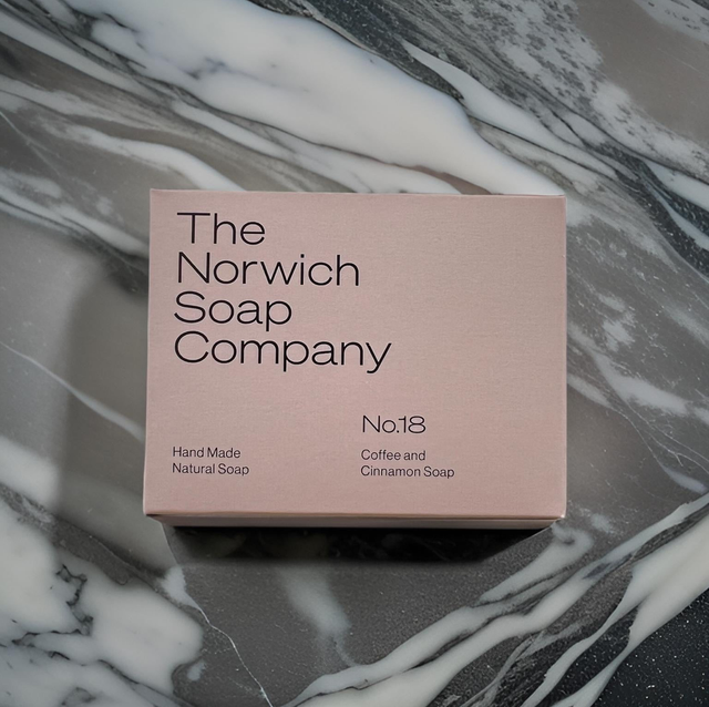No.18 Coffee and Cinnamon Soap Bar - The Norwich Soap Company