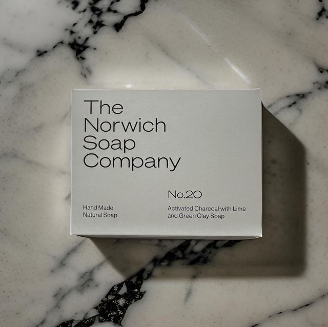 No.20: Activated Charcoal with Lime and Green Clay Soap Bar - The Norwich Soap Company