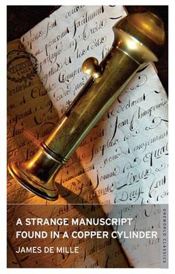 A Strange Manuscript Found In A Copper Cylinder- James De Mille