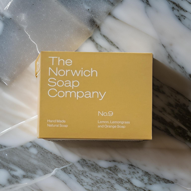 No.9: Lemon, Lemongrass and Orange Soap Bar - The Norwich Soap Company