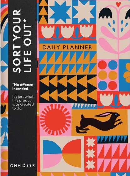 Abstract Patchwork Daily Planner