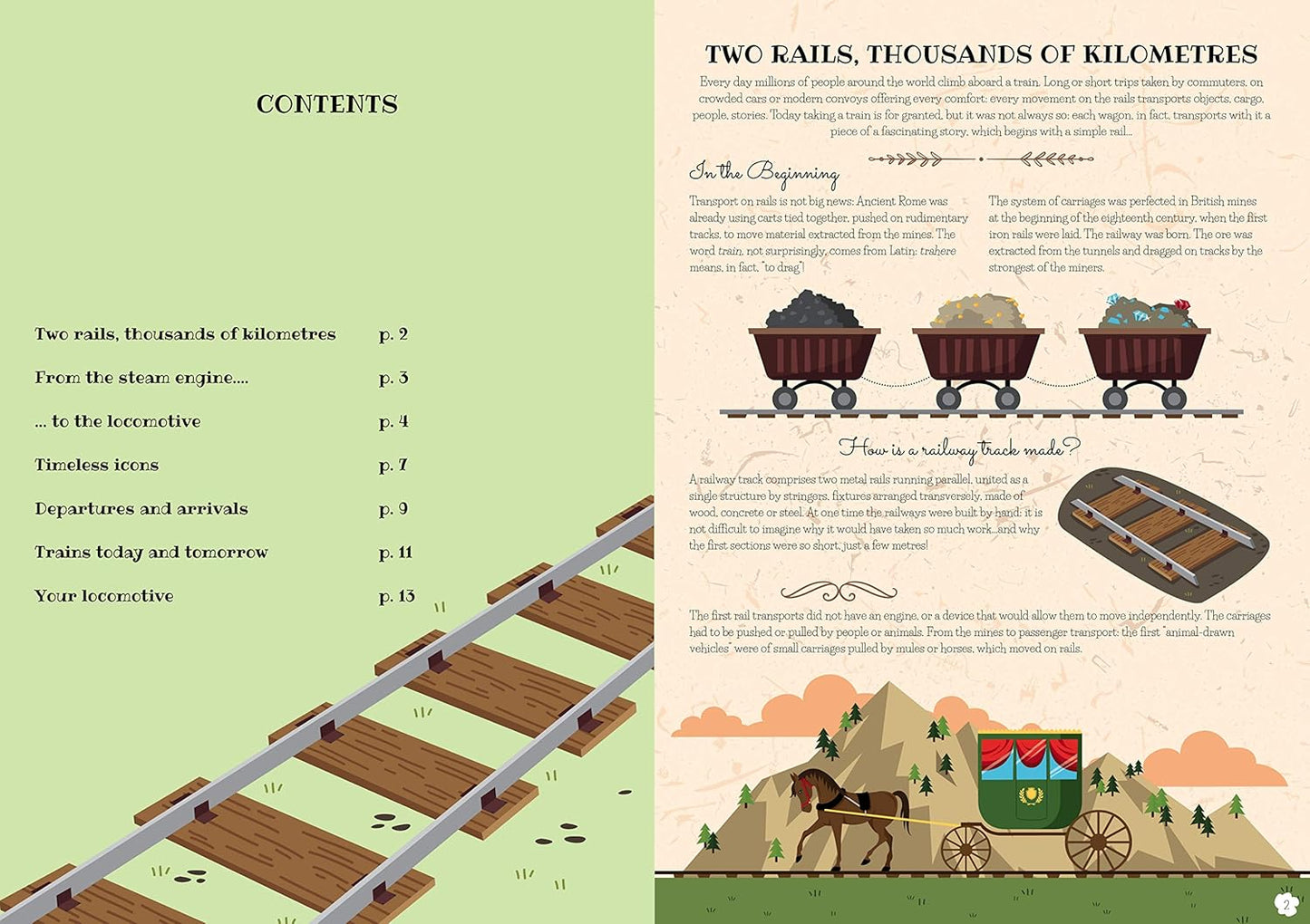 Build a Locomotive 3D: The History of Trains - Irena Trevisan | Valentina Manuzzato