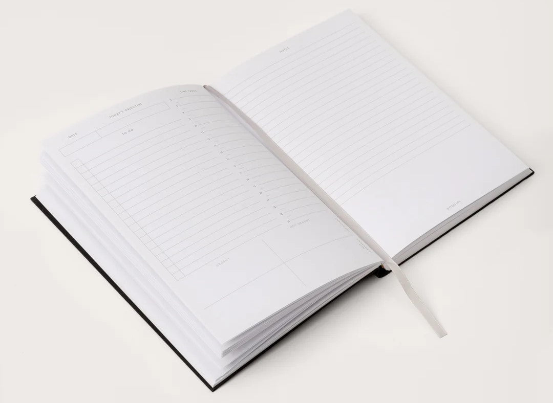 Bluebird and White Owl Pattern - Daily Planner