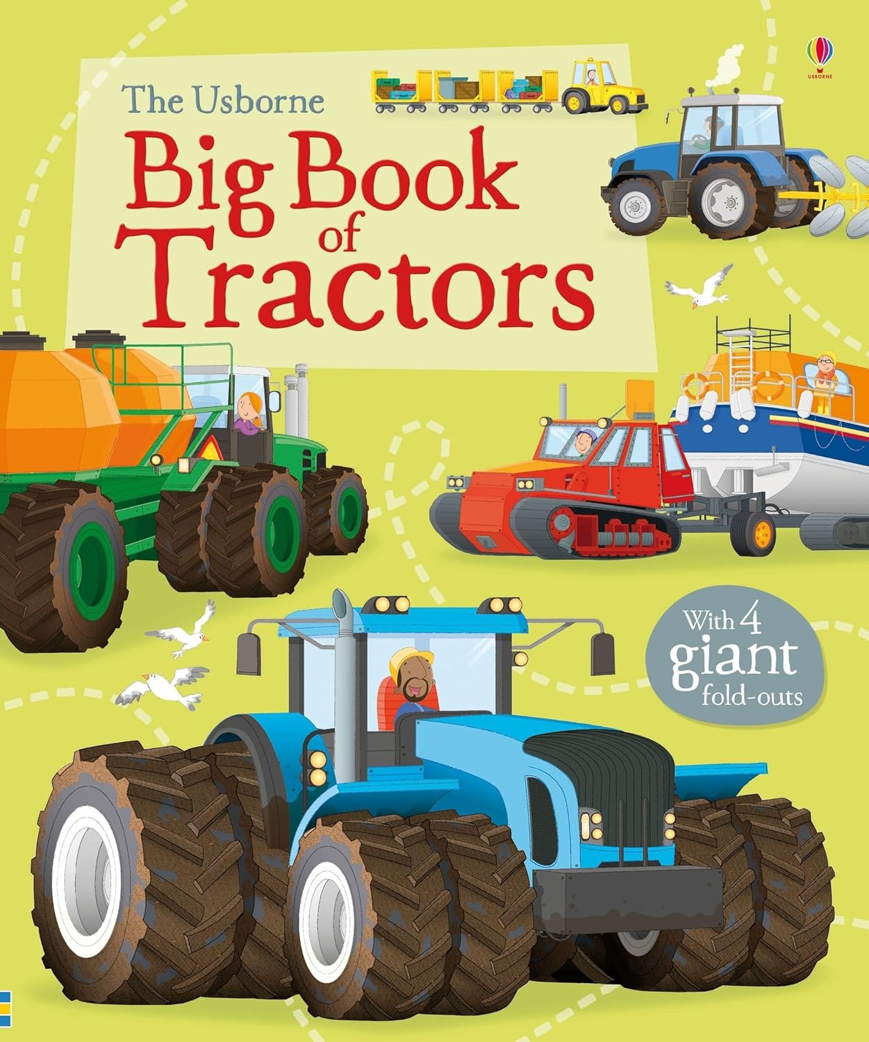 The Usborne Big Book of Tractors - Lisa Jane Gillespie | Mike Byrne