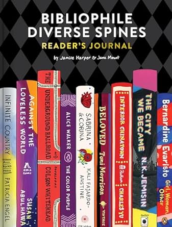 Bibliophile Diverse Spines Reader's Journal - Jamise Harper |Jane Mount