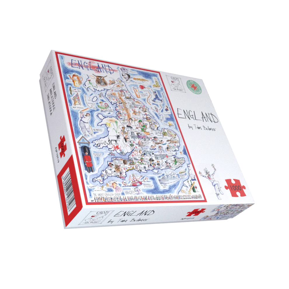 England Jigsaw 1000 Piece Puzzle - Tim Bulmer