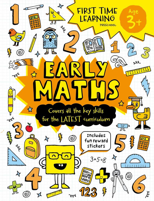 First Time Learning Age 3+ Years: Early Maths