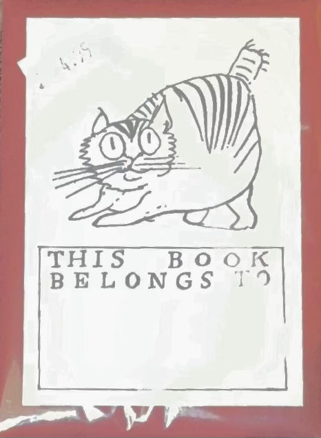 Cat Book Plates