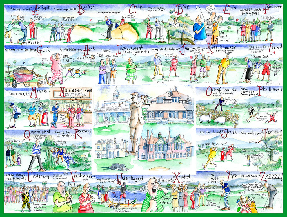 Golf Jigsaw 1000 Piece Puzzle - Tim Bulmer