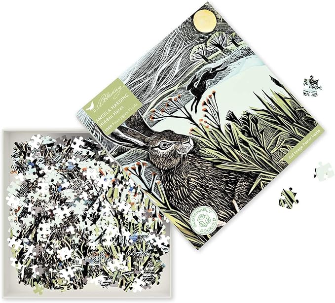 Hidden Hares Jigsaw Puzzle (1000 pieces) - Angela Harding