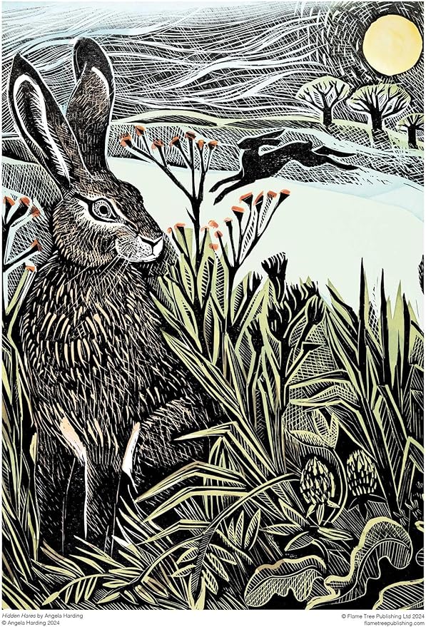 Hidden Hares Jigsaw Puzzle (1000 pieces) - Angela Harding