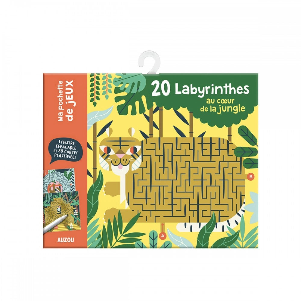 Play Case - 20 Mazes in the heart of the Jungle.