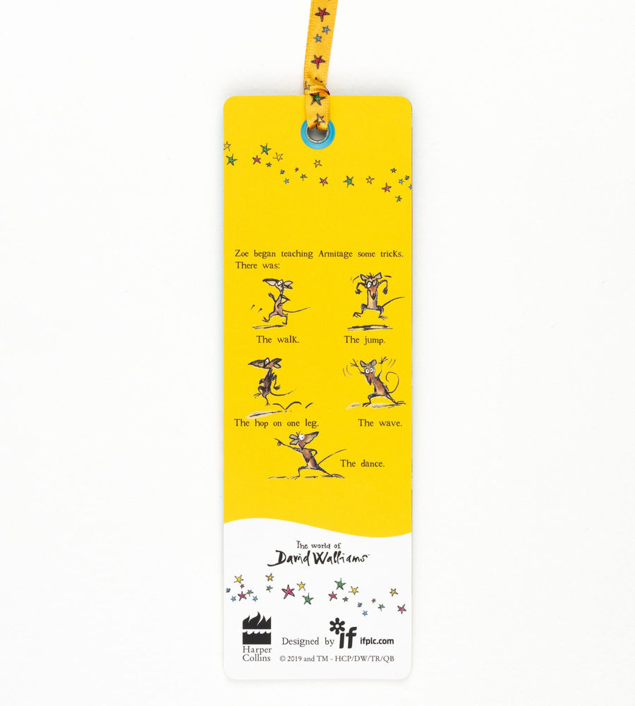 David Walliams Ratburger Bookmark