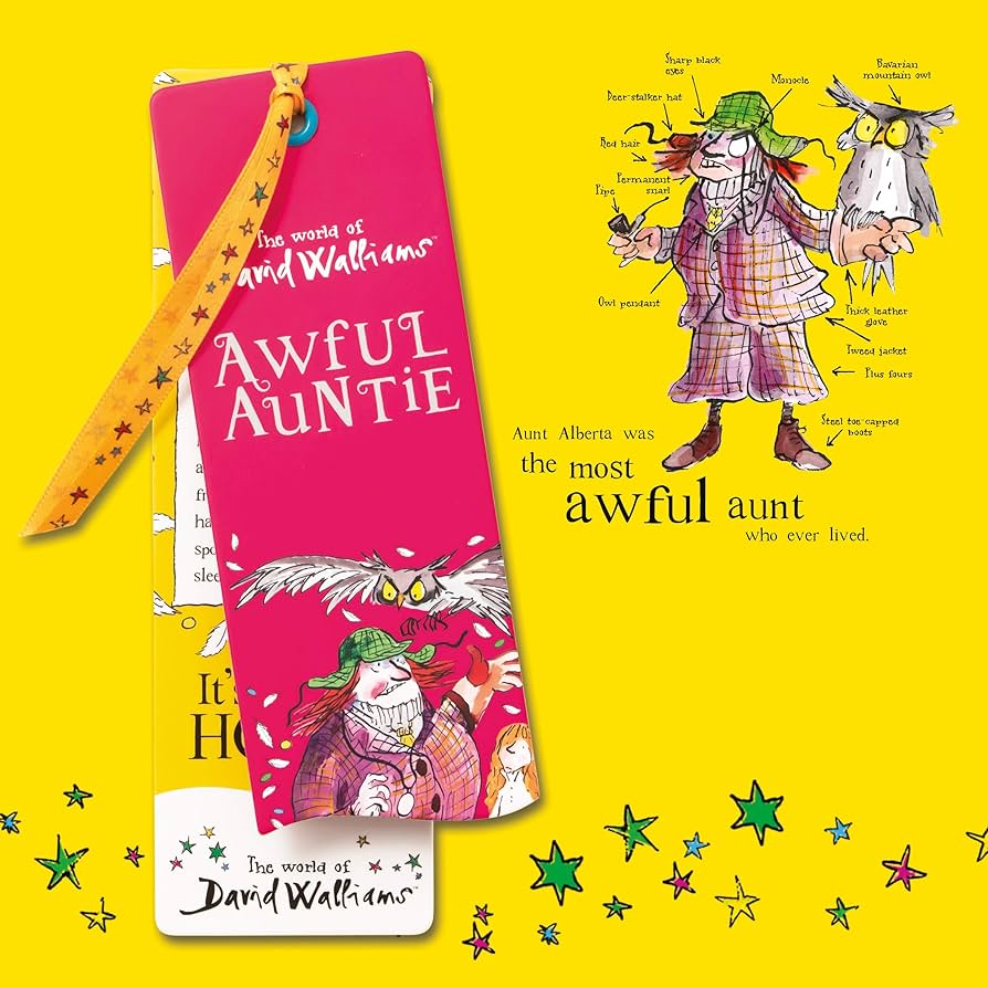 David Walliams Awful Auntie Bookmark