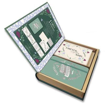 Emily Dickinson Stationery Set with Keepsake Box