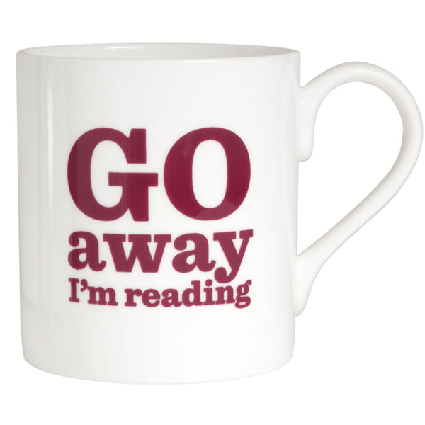 Go Away I’m Reading Mug