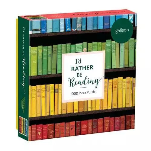 I'd Rather Be Reading 1000-Piece Puzzle