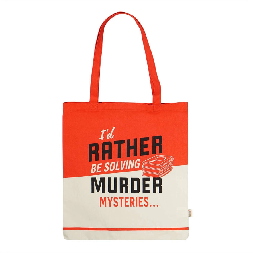 Murder Mystery Recycled Cotton Shopping Bag