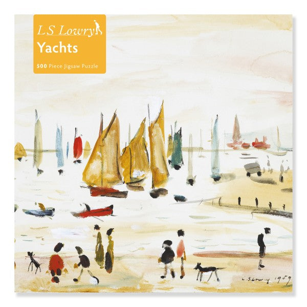 L.S. Lowry: Yachts: A 500-piece Jigsaw Puzzle