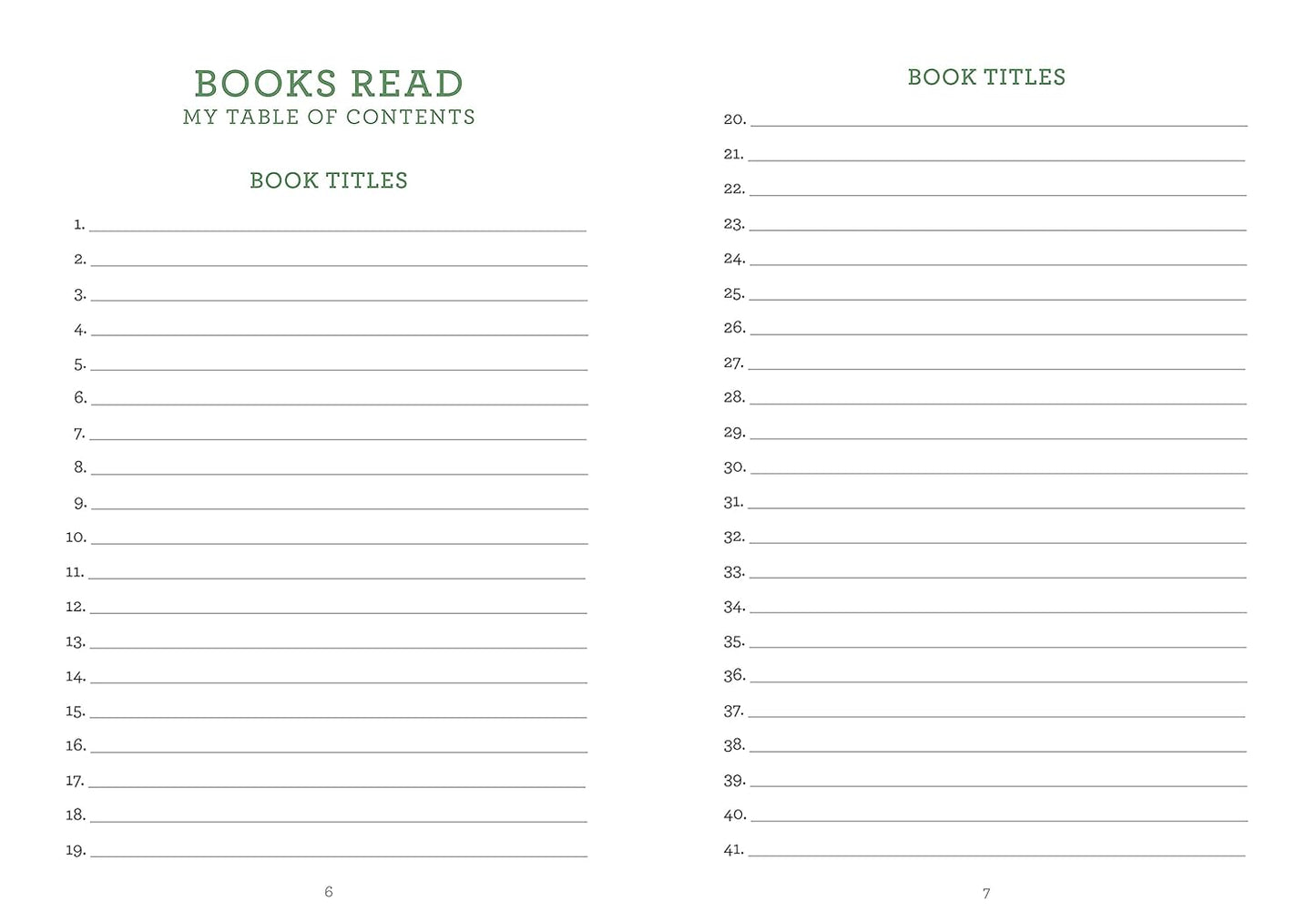 My Book Journal: A Reading Diary for Bibliophiles