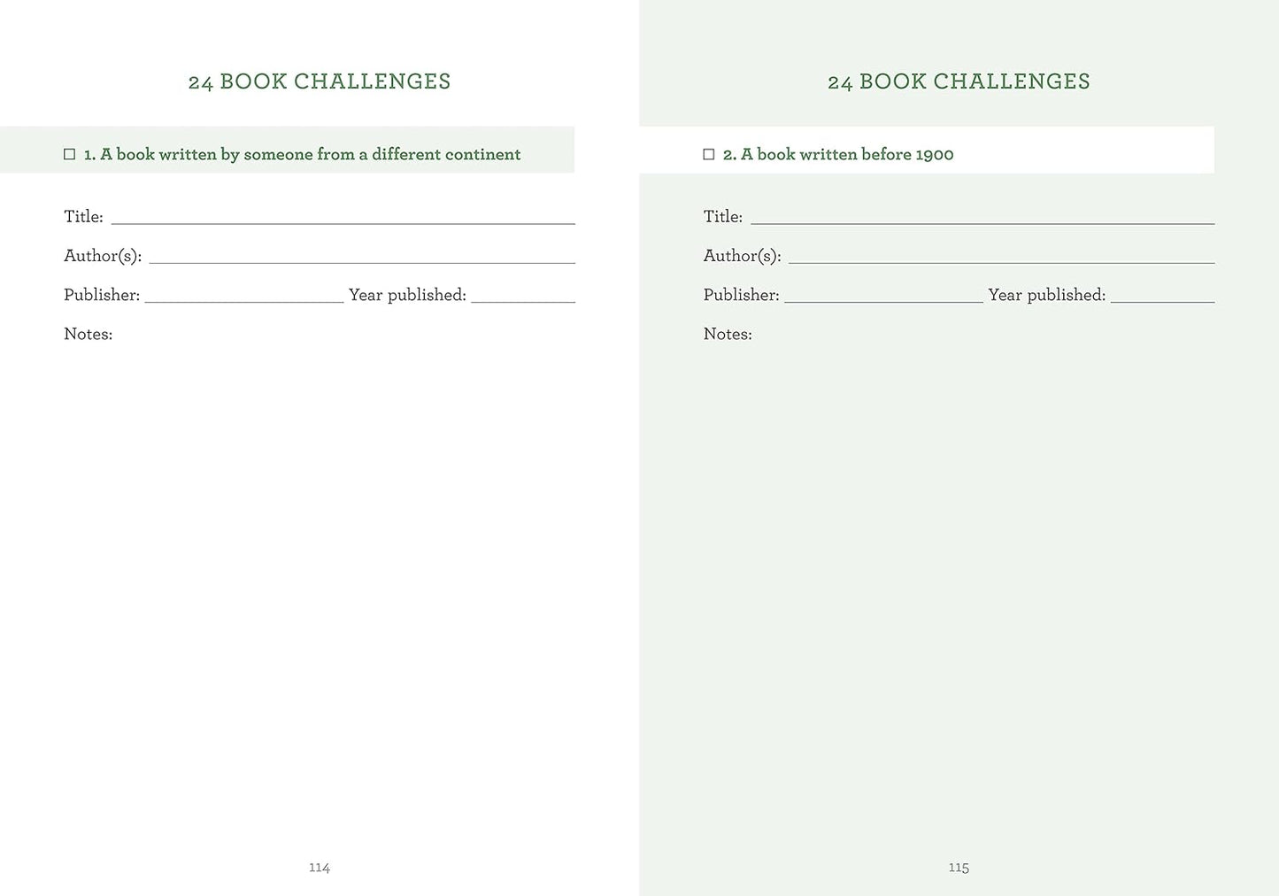 My Book Journal: A Reading Diary for Bibliophiles