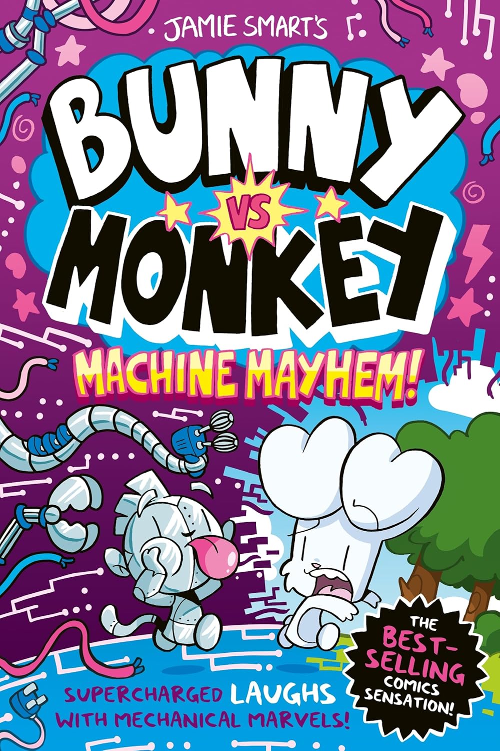 Machine Mayhem (Bunny Vs Monkey Series #6) - Jamie Smart