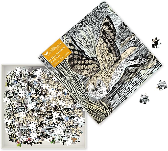 Marsh Owl Jigsaw Puzzle (1000 pieces) - Angela Harding