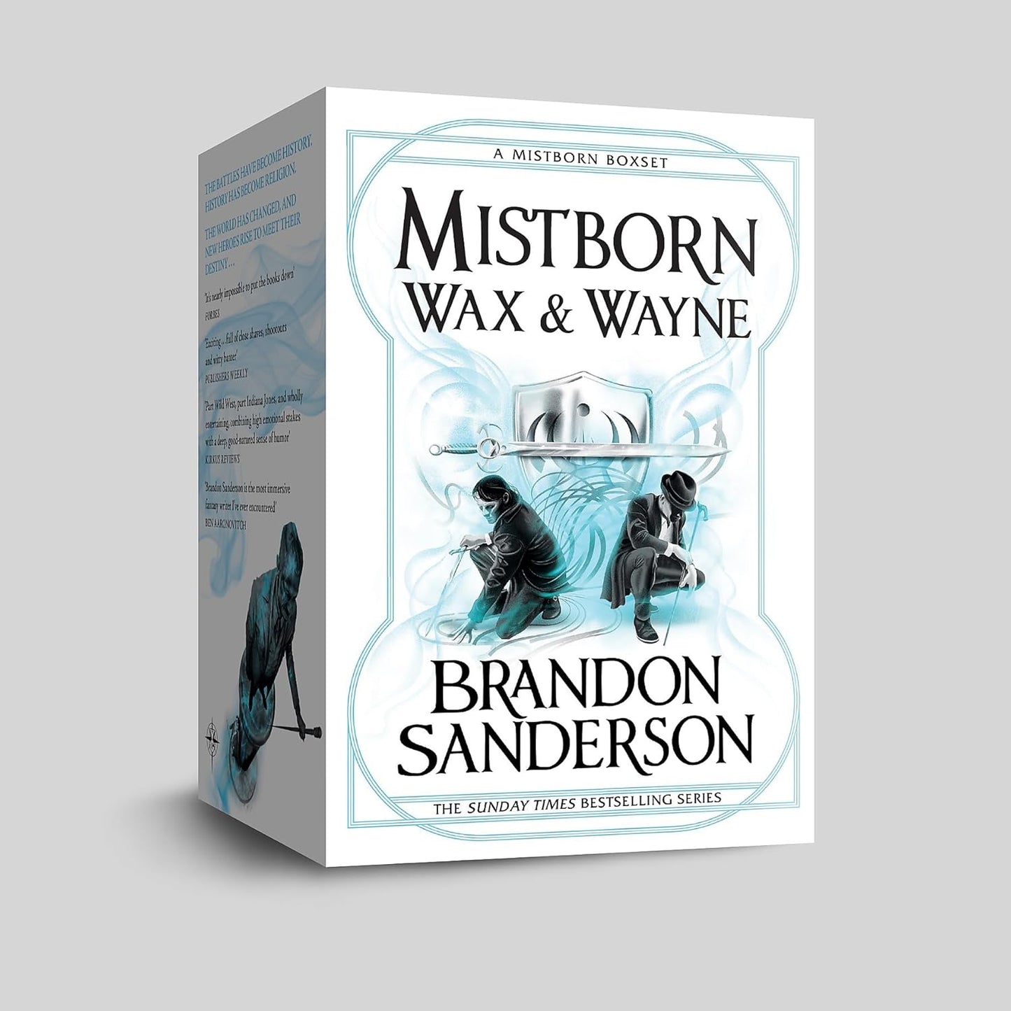 Mistborn Wax & Wayne The Complete Series: The Alloy of Law, Shadows of Self, The Bands of Mourning, The Lost Metal - Brandon Sanderson