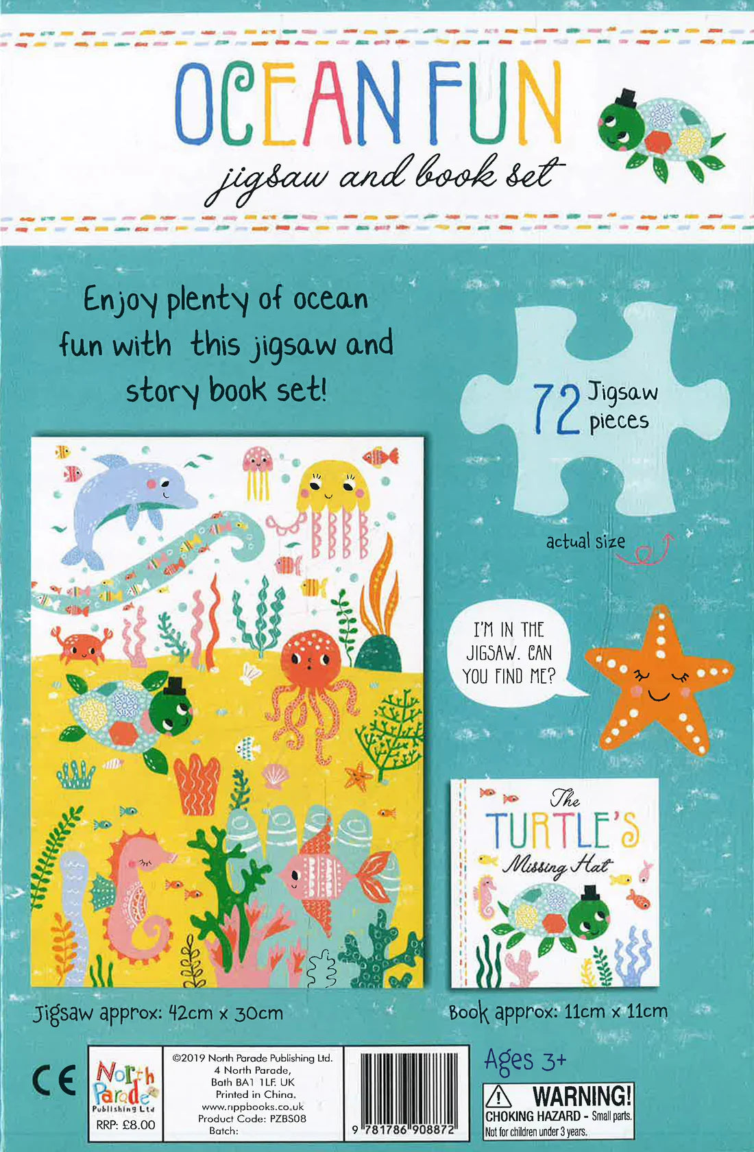 Ocean Fun Jigsaw & Book Set