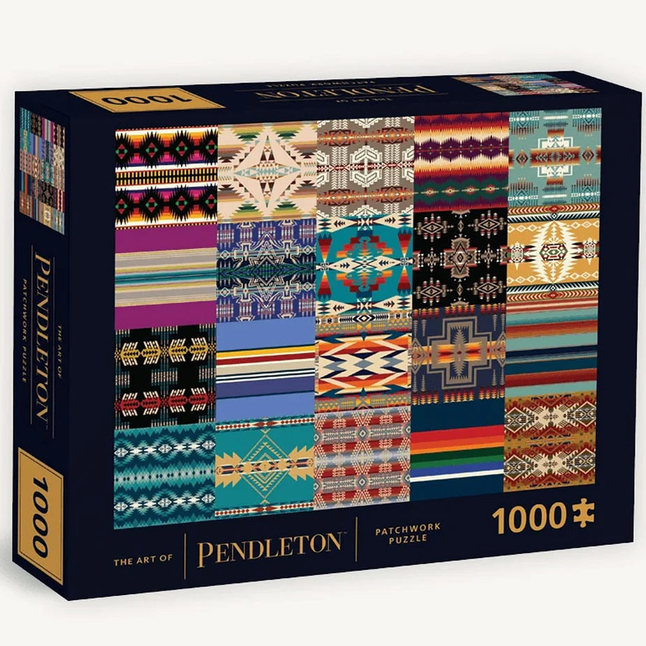 The Art of Pendleton Patchwork 1000 Piece Jigsaw Puzzle