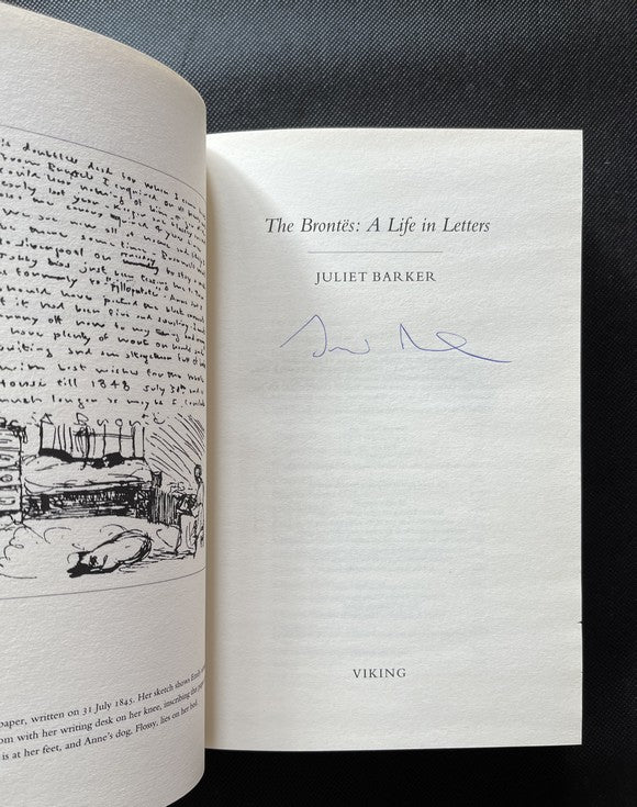 The Brontës: A Life in Letters - Juliet Barker - SIGNED FIRST EDITION