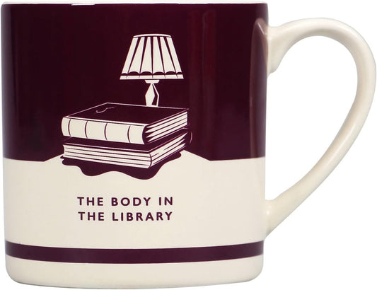 Agatha Christie Mug - The Body In The Library