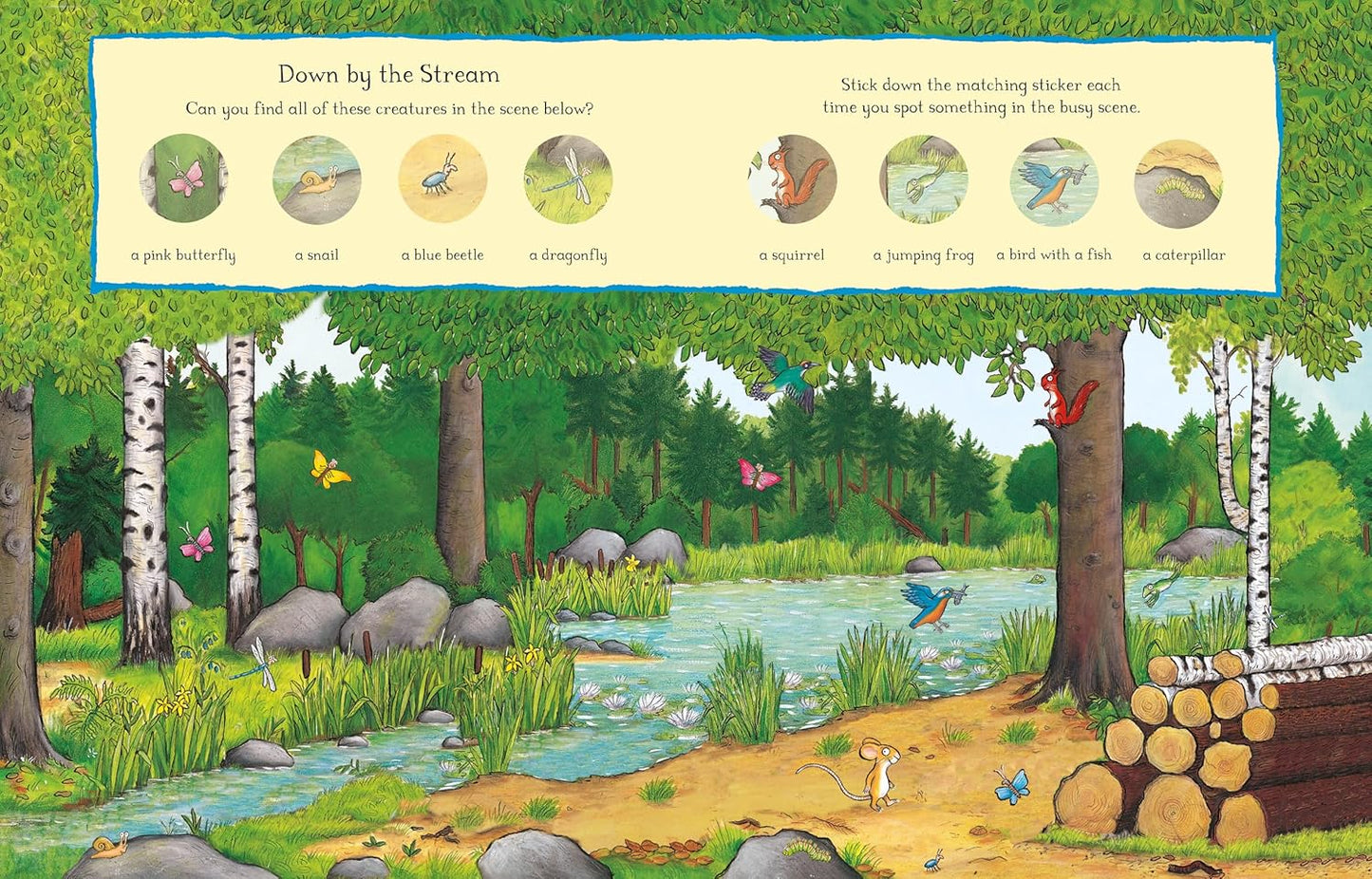 The Gruffalo: A First Sticker Book - Julia Donaldson | Axel Scheffler