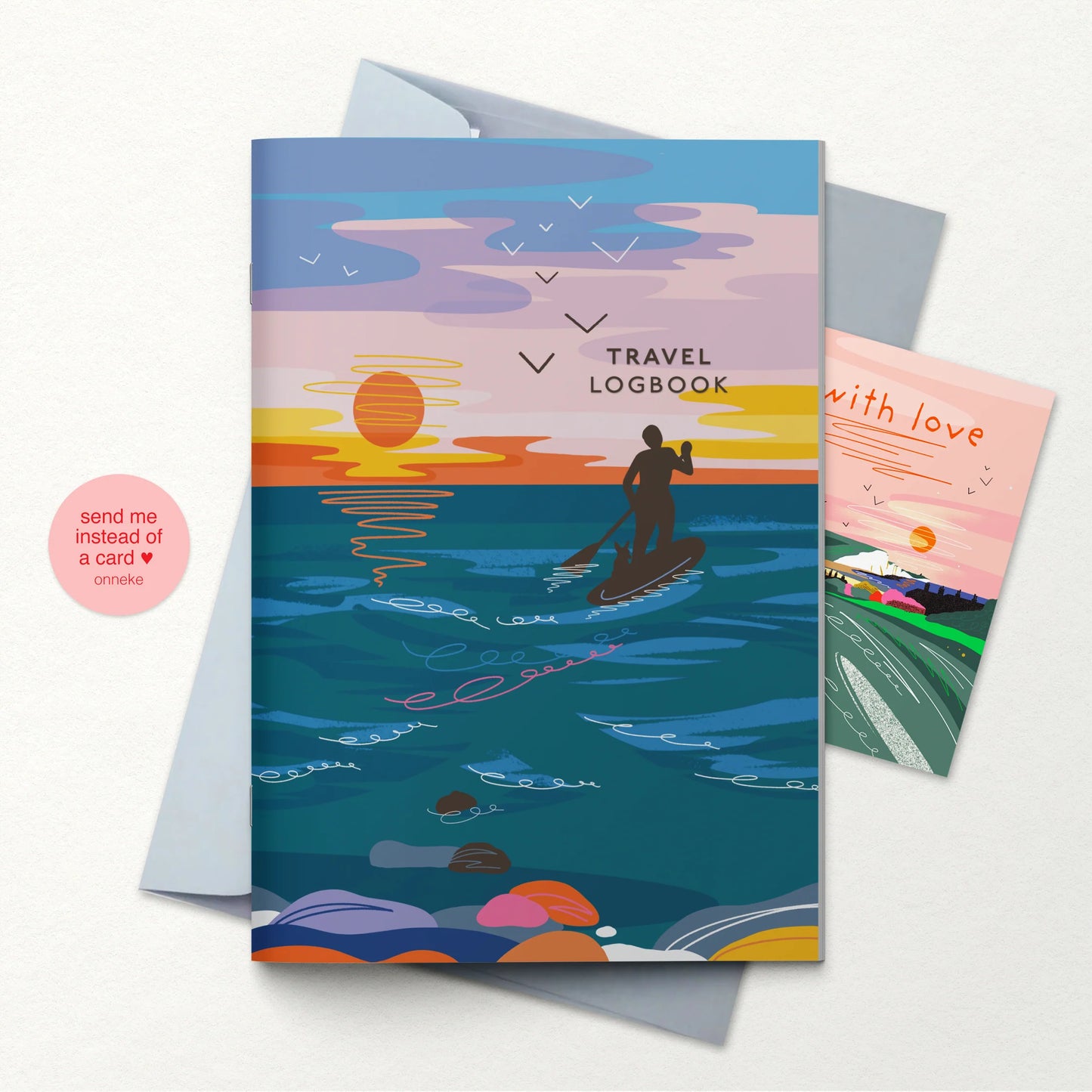 travel logbook (paddleboarding )- Onneke