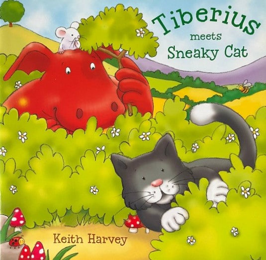 Tiberius Meets Sneaky Cat - Keith Harvey