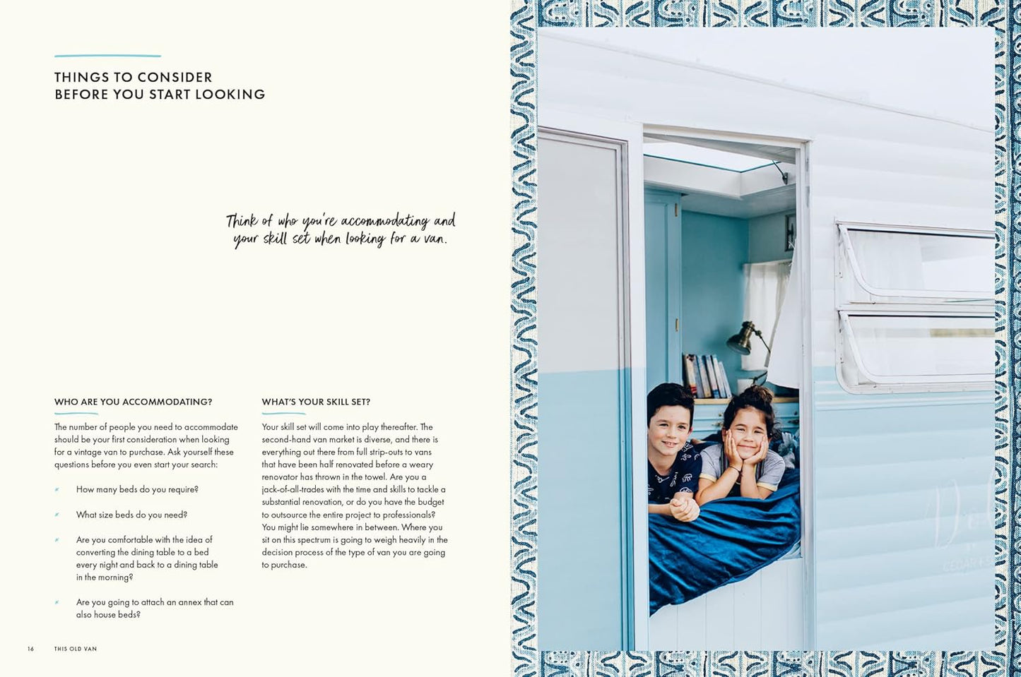 This Old Van: Plan, Renovate and Style Your Own Vintage Caravan - Carlene & Michael Duffy