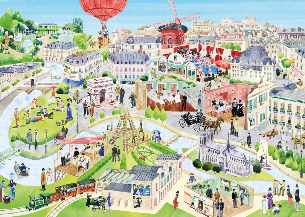 The Story of Impressionism: 500 Piece Jigsaw Puzzle