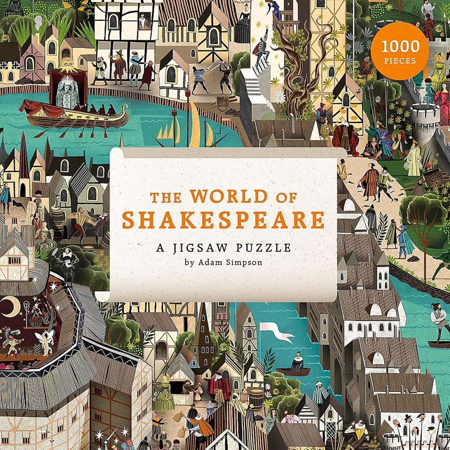 The World of Shakespeare: A 1000-piece Jigsaw Puzzle