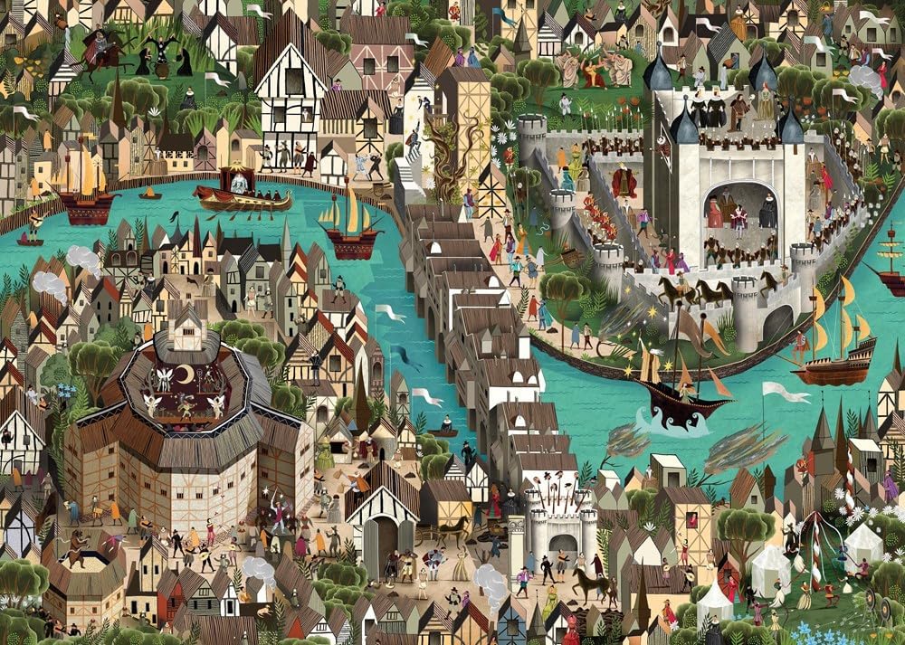 The World of Shakespeare: A 1000-piece Jigsaw Puzzle