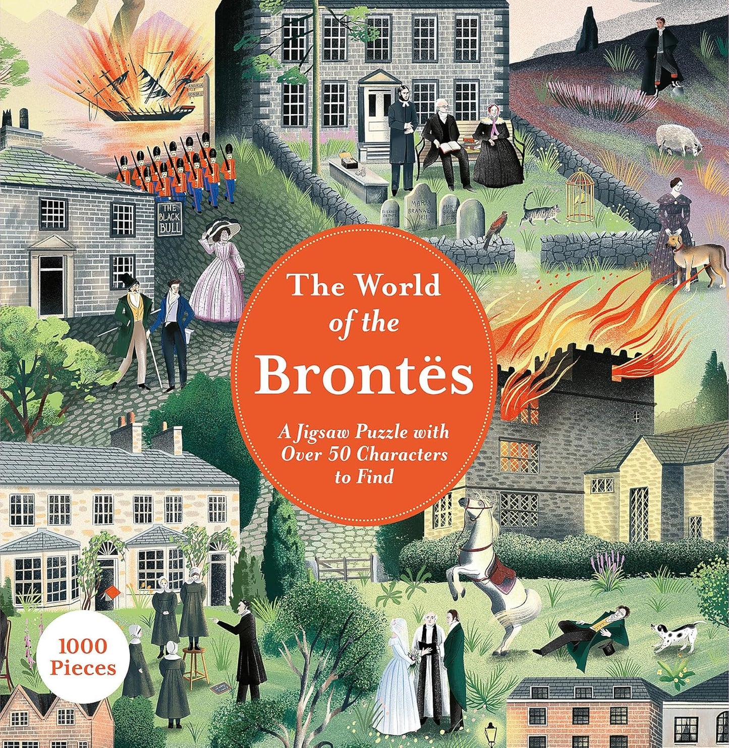 The World of the Brontës: A 1000-piece Jigsaw Puzzle