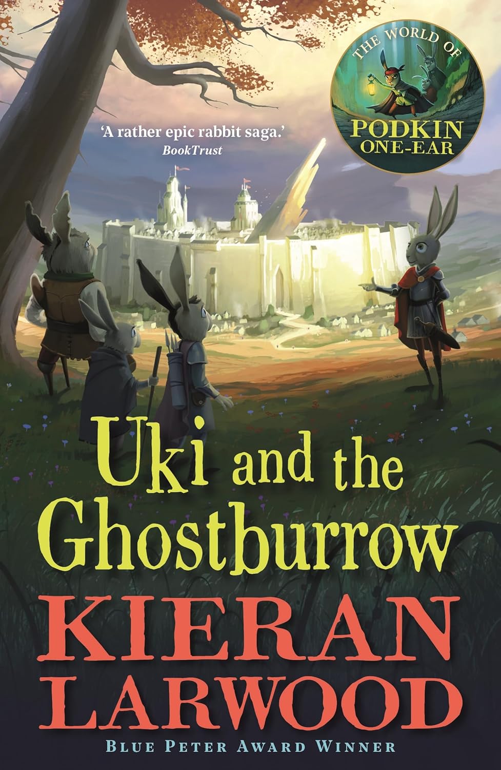 Uki and the Ghostburrow (The World of Podkin One-Ear Series #6) - Kieran Larwood | David Wyatt
