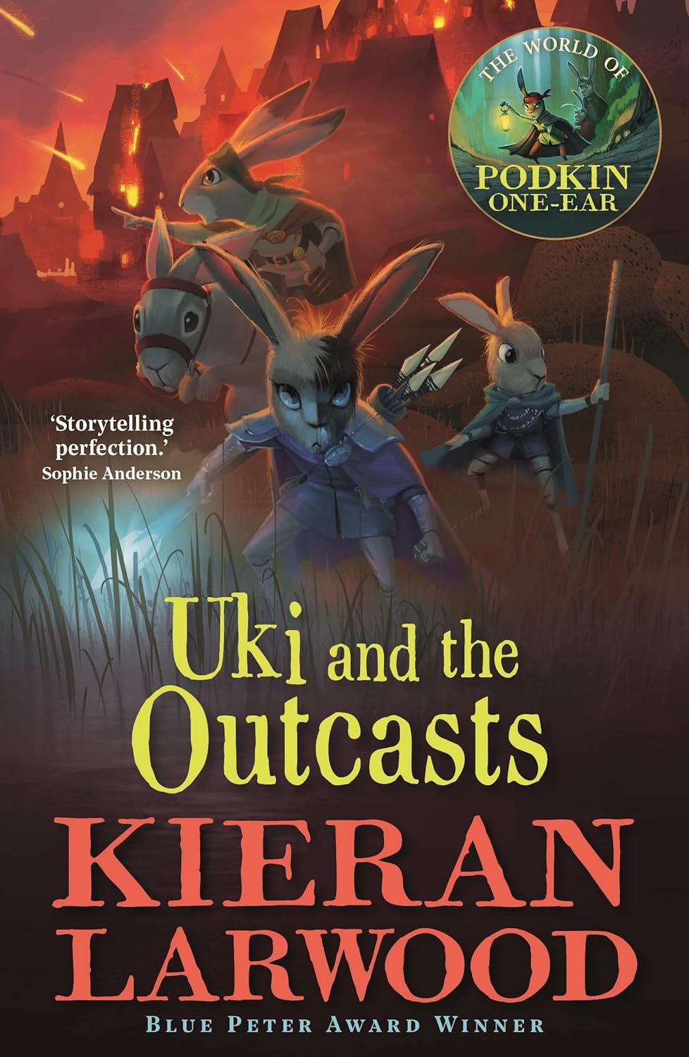 Uki and the Outcasts (The World of Podkin One-Ear Series #4) - Kieran Larwood | David Wyatt
