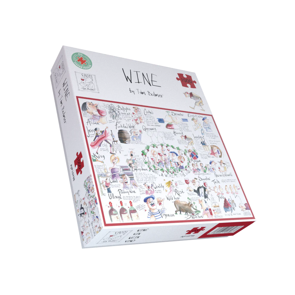 Wine Jigsaw 1000 Piece Puzzle - Tim Bulmer