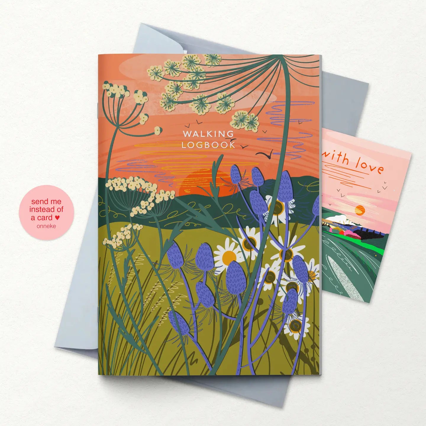 Walking Logbook (Painted Sky) - Onneke