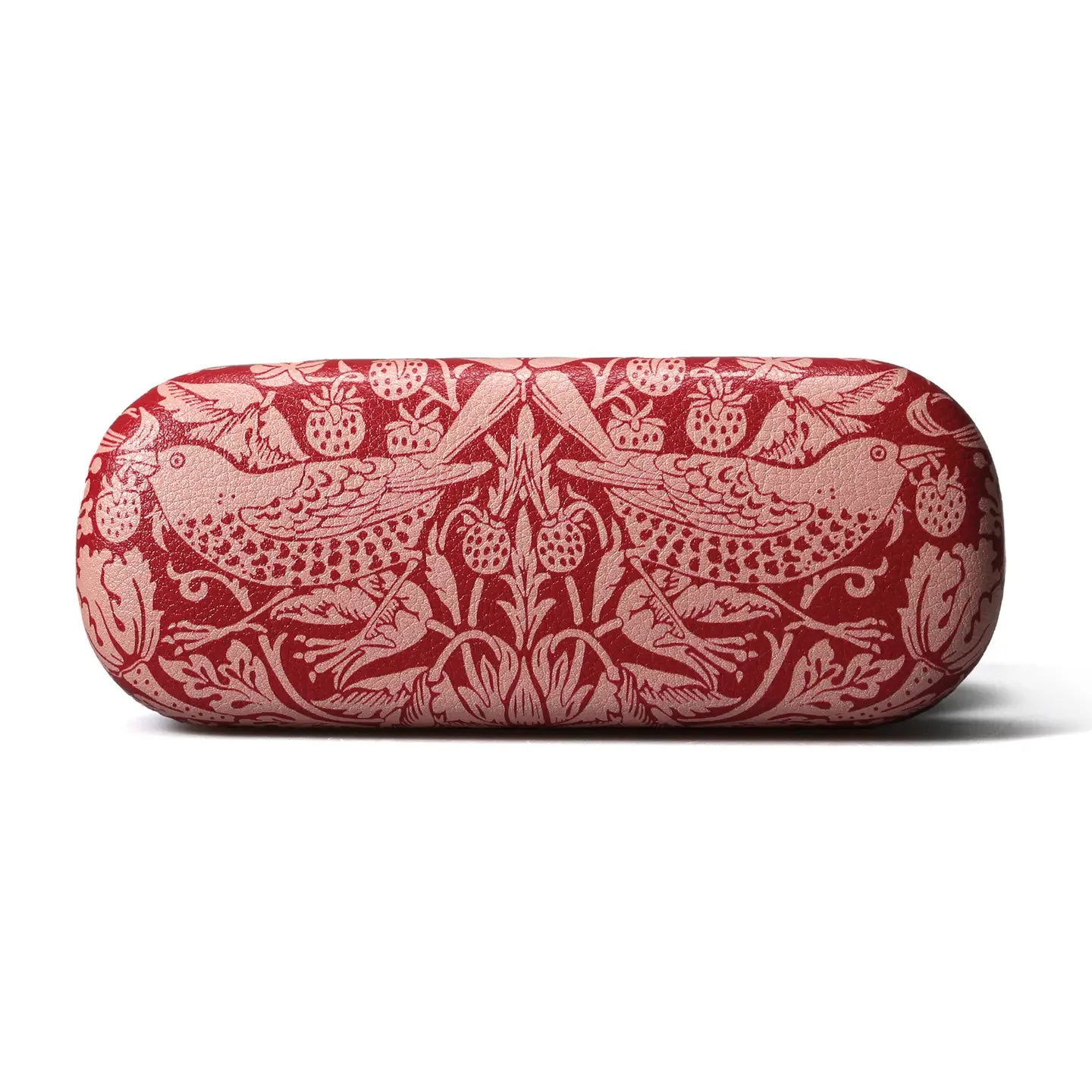 Glasses Case - William Morris Strawberry Thief (Raspberry)