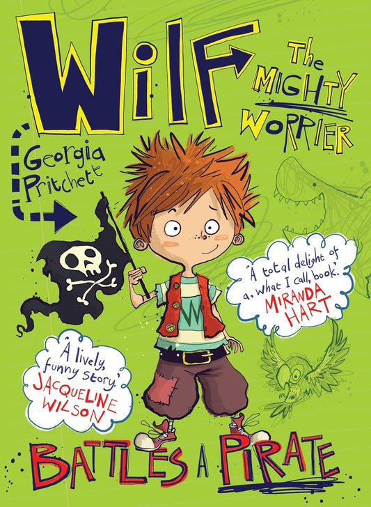 Wilf the Mighty Worrier battles a Pirate - Georgia Pritchett