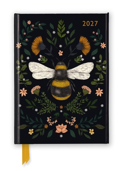 Jade Mosinski: Bee 2027 Luxury Diary Planner - Week to View with Notes