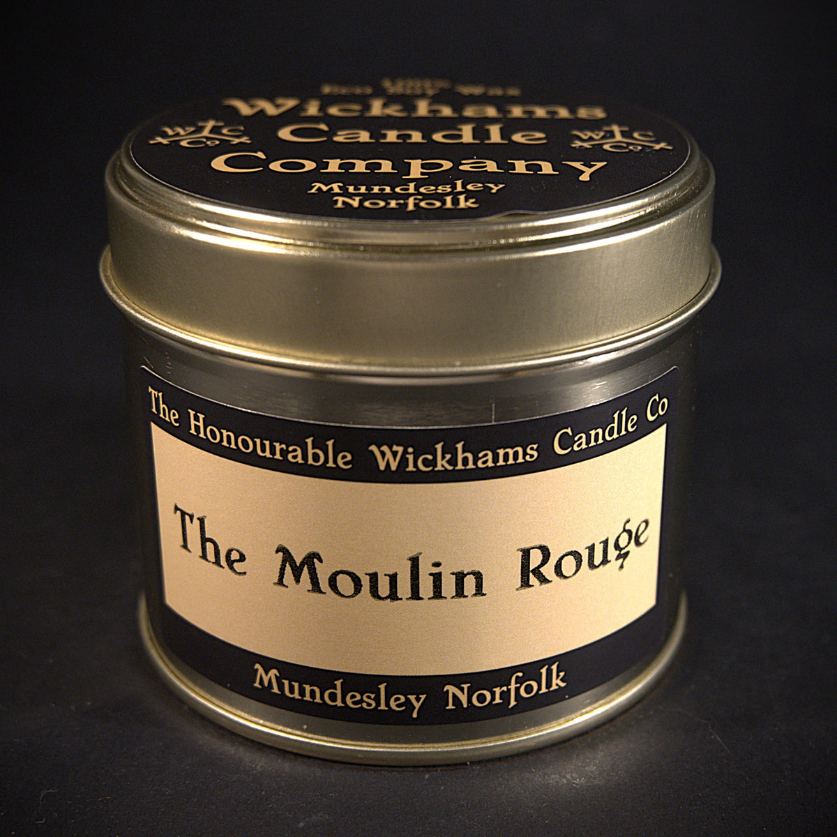 The Moulin Rouge Candle - The Honourable Wickham's Candle Company