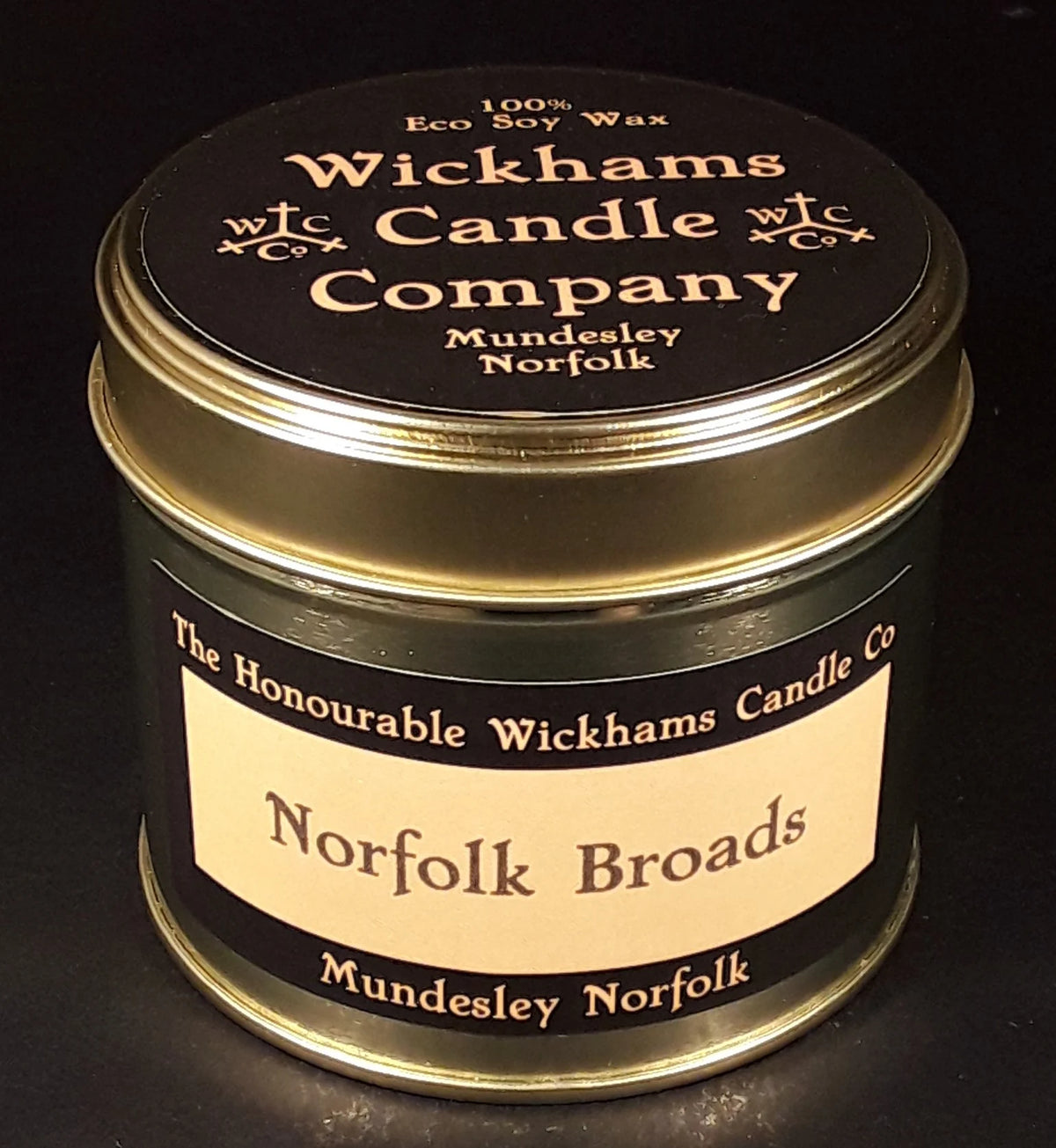 Norfolk Broads Candle - The Honourable Wickham's Candle Company