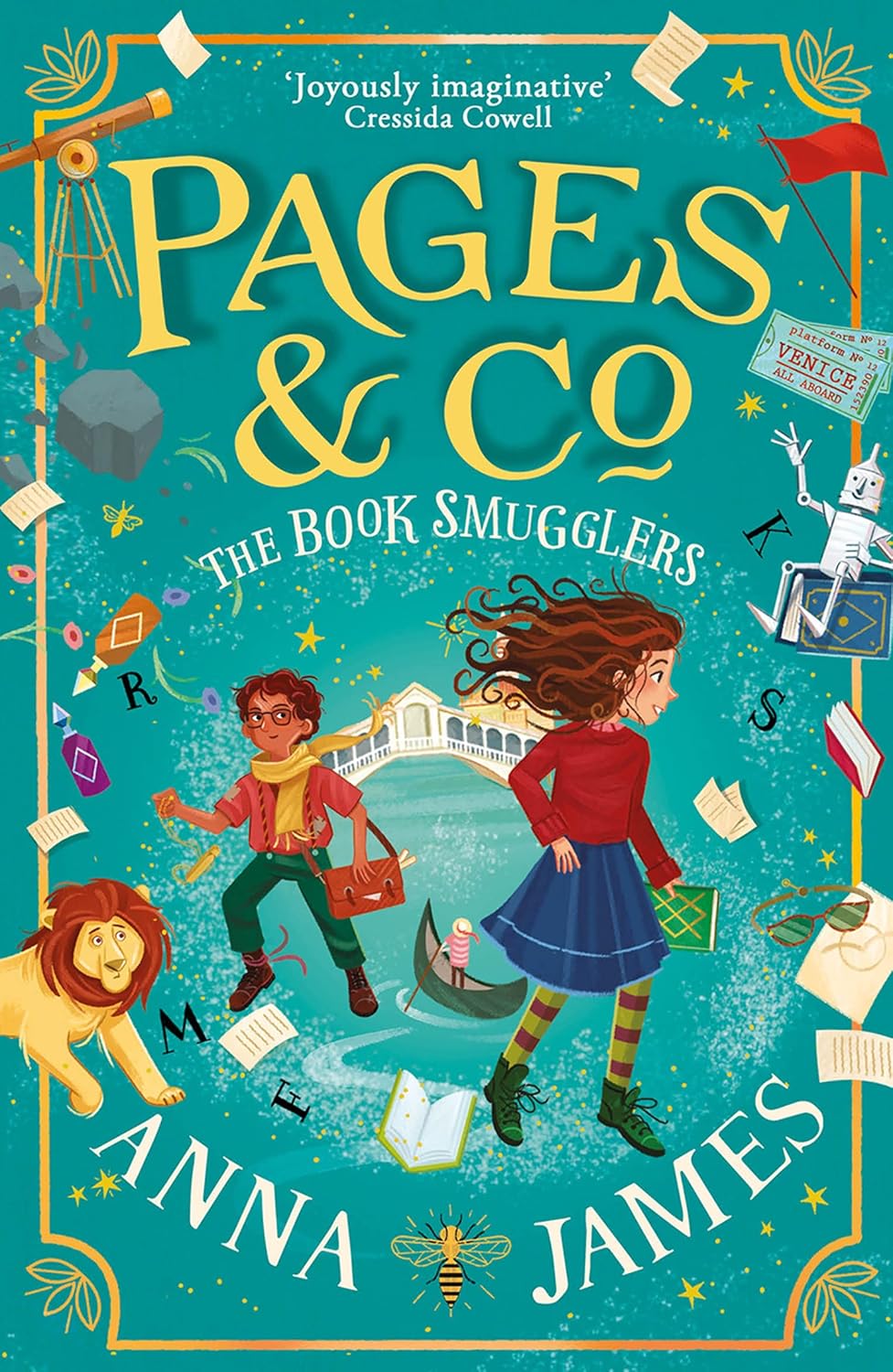 The Book Smugglers (Pages & Co. Series #4) - Anna James